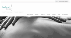 Desktop Screenshot of bodyrocktherapy.co.uk